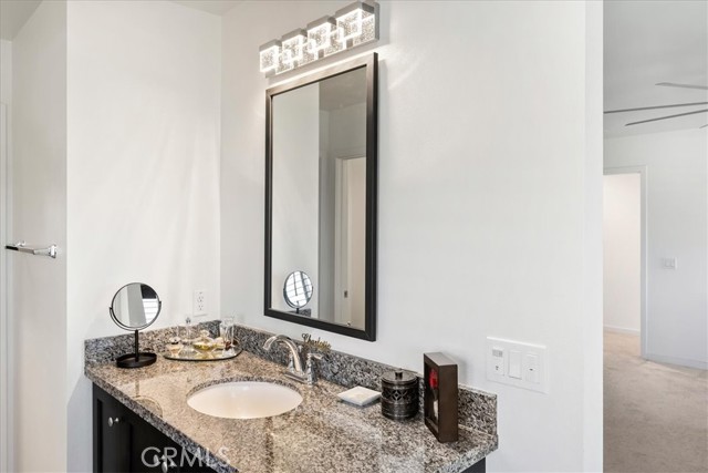 Primary Bedroom Dual Sinks.