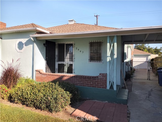 Front of House and Driveway