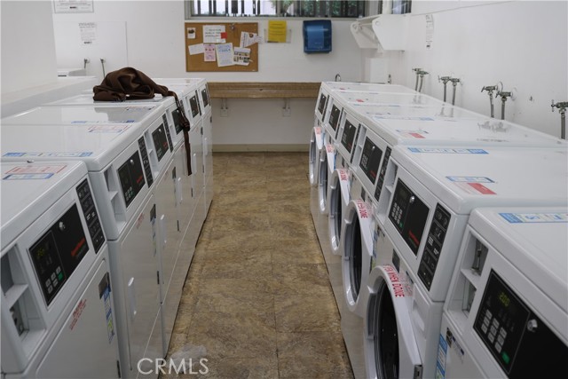 On site laundry.