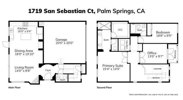Detail Gallery Image 75 of 75 For 1719 San Sebastian Ct, Palm Springs,  CA 92264 - 2 Beds | 2/1 Baths