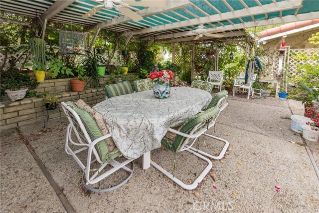 Covered Entertaining Area by Pool