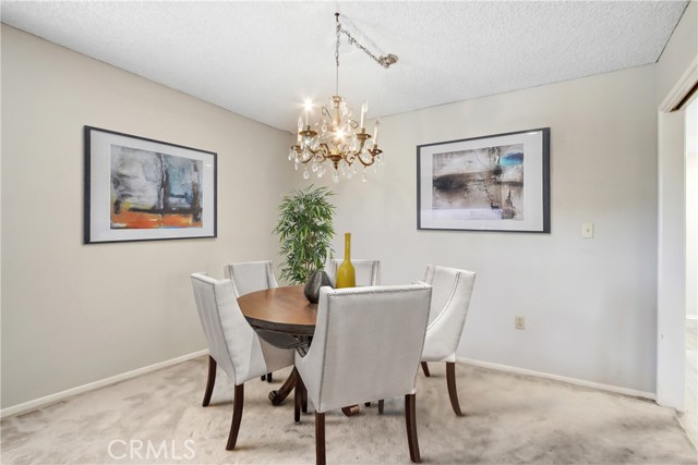 Virtually staged living Room