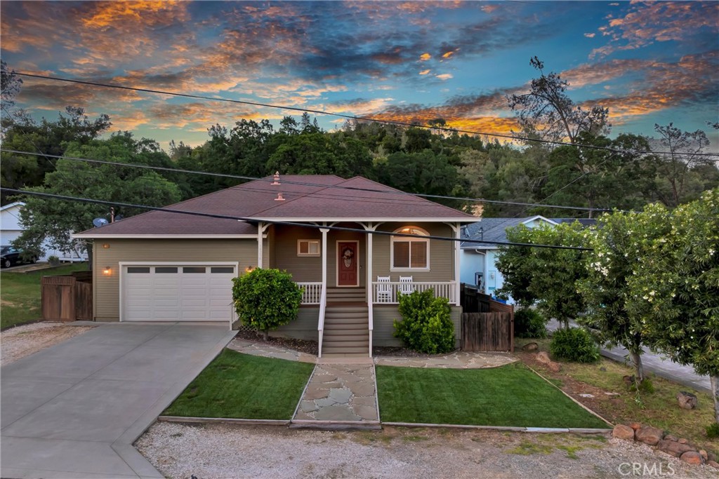 RARE FIND! Beautifully upgraded 3-bedroom + Den, 3-bathroom home with 1,901 SF, located in the peaceful community of Hidden Valley Lake. This thoughtfully designed, custom home offers both elegance and functionality, starting with a stunning 2022 kitchen remodel. The chef’s kitchen is a true showpiece, featuring custom maple cabinets paired with a warm alder island, all equipped with soft-close hinges. Typhoon Bordeaux granite countertops bring natural beauty to the space, while a full suite of premium Dacor appliances—including a steam oven with microwave/speed oven combo, a range top with brass burners, griddle, and wok ring, and a multi-speed Best downdraft hood—make cooking a joy. The Dacor push-to-open warming drawer with bread proofing function, Zephyr beverage center (half wine, half beverage), and a Kraus utility sink complete the space with style and efficiency.

Each room in this home has its own character and comfort. The spacious primary bedroom offers a peaceful retreat with a private en-suite bathroom including a dual sink vanity, oversized jetted tub and large tiled walk-in shower. The two additional bedrooms are perfect for family, guests, or a home office setup. The secondary bathrooms are tastefully designed, offering both functionality and modern appeal. The living room is warm and inviting, ideal for relaxing or entertaining, with large windows that fill the space with natural light and a stately fireplace to complete the space. A dining area flows seamlessly from the kitchen, creating an open-concept layout that suits both daily living and special occasions.

Outside, enjoy low-maintenance living with upgraded amenities designed for relaxation and entertaining. The home was freshly painted in 2023 and features durable Trex decking and a privacy wall. A Cal Spas 7-person hot tub and a turf-landscaped backyard with a putting green and irrigated flower beds create your own private outdoor oasis. The property is fully fenced making it a great space for children or pets to easily enjoy. An automatic generator ensures peace of mind, and the brand-new HVAC system with split-zone control keeps you comfortable year-round.

With premium finishes, modern systems, and carefully curated details throughout, this home is a standout in Hidden Valley Lake. Move-in ready and waiting for its next chapter!