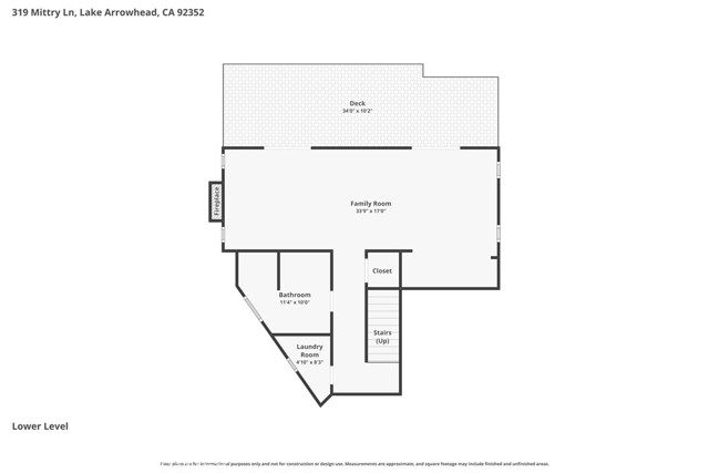 Detail Gallery Image 57 of 59 For 319 Mittry Ln, Lake Arrowhead,  CA 92352 - 2 Beds | 2/1 Baths