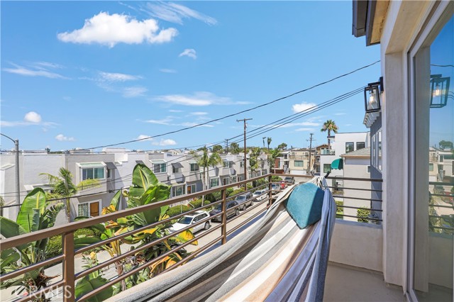 Balcony off of 4th Bedroom