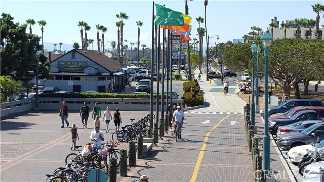 Bike Path and Restaurants just below the Complex