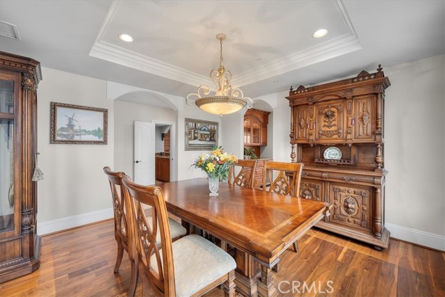 Formal Dining Room with access from Kitchen