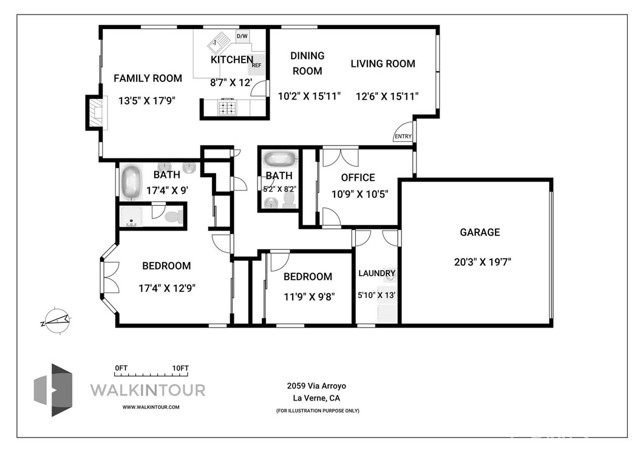 Detail Gallery Image 26 of 26 For 2059 via Arroyo, La Verne,  CA 91750 - 3 Beds | 2 Baths