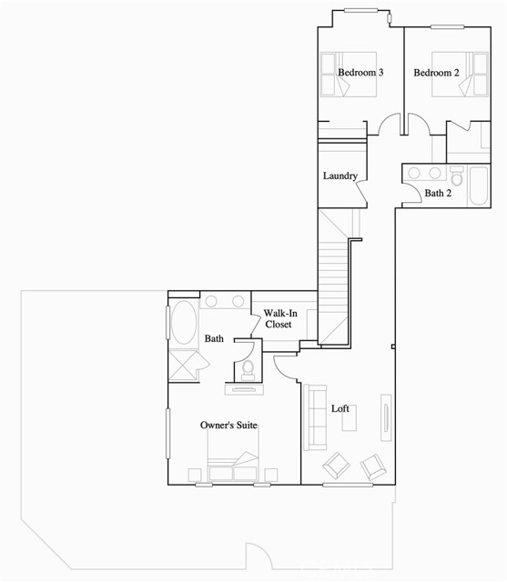 Residence 5 - Level 2 Floorplan