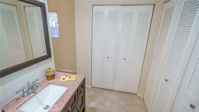 Twin Closets in Master Bedroom