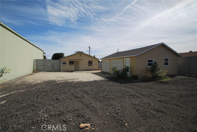Driveway and back most lot