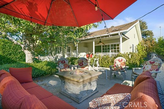 View from rear Entertainment  Patio