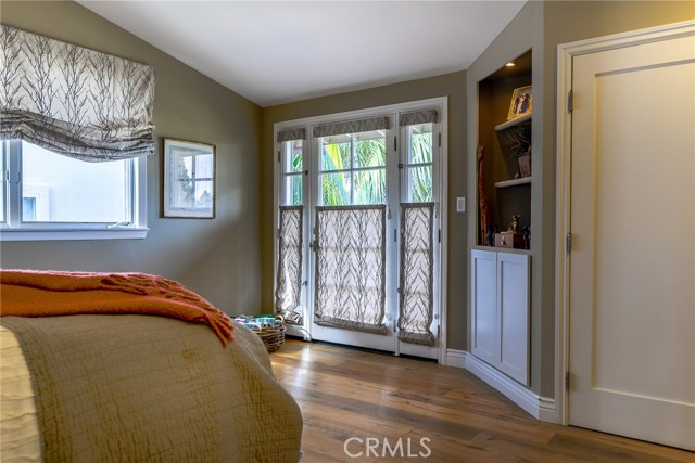 master bedroom with view to the balcony!