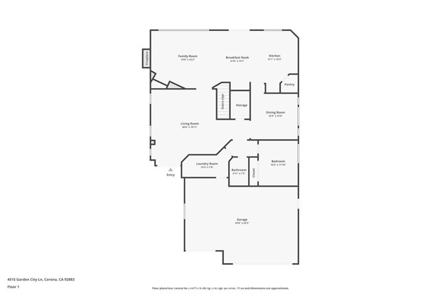 Detail Gallery Image 49 of 58 For 4515 Garden City, Corona,  CA 92883 - 5 Beds | 3 Baths