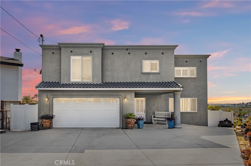 West of the 5 Freeway & in the heart of San Clemente, this one of a kind ocean view home boasts over 4,250 sqft of living space on a nearly quarter acre lot! Light & bright with top of the line finishes throughout you will be amazed at the meticulous care and detail that has gone into this property! Upon entry, you will find a main level bedroom, guest powder room, and a gourmet chef's kitchen. The kitchen features a large center island, Dacor 6 burner stove, Kitchen Aid refrigerator, Miele dishwasher, granite counters, and custom cabinets. Continuing on the main level you will find a formal dining room and family room with built-in cabinetry and a full wall of windows showing off breathtaking blue water ocean views. Off of the family room you will find one of the many ocean view terraces that overlook this historic Los Molinos neighborhood and surrounding hills. Heading back inside you will see a central, stunning spiral staircase featuring dazzling travertine flooring leading you downstairs to the formal living room and entertaining area / game room. In the formal living room, there is a show stopping fire place and double height ceilings! The game room and entertaining space could double as an additional bedroom or two - there is also a convenient guest bathroom. Off of this floor and heading outside you will find your own putting green, a custom deck, fruit trees, a raised garden bed, and additional space for a potential ADU (potential buyers to verify with the city on any potential development plans). Moving back inside and up to the bedrooms, you will be amazed at the amount of storage this tri-level home has. Once upstairs and to the left side, you will find the spacious primary suite with ocean views, cozy fireplace, a LARGE walk-in closet, ocean view patio, en suite primary bathroom w/ soak in tub, walk in shower, and dual vanity. Continuing on this level, you will find an additional full guest bathroom, secondary guest bedroom, laundry room, and a separate storage area. This property is southwest facing so you get an abundance of natural light and sunsets! Additional features: solar (paid off), 50 year roof installed 4 years ago, newer A/C unit, dual paned windows, cul-de-sac location, and room for 4+ vehicles along the driveway!! Close to award winning schools, incredible restaurants, the San Clemente Outlets, beaches, 5 freeway, and more! West of the 5 Freeway & in the heart of San Clemente, this one of a kind ocean view home boasts over 4,250 sqft of living space on a nearly quarter acre lot! Light & bright with top of the line finishes throughout you will be amazed at the meticulous care and detail that has gone into this property! Upon entry, you will find a main level bedroom, guest powder room, and a gourmet chef's kitchen. The kitchen features a large center island, Dacor 6 burner stove, Kitchen Aid refrigerator, Miele dishwasher, granite counters, and custom cabinets. Continuing on the main level you will find a formal dining room and family room with built-in cabinetry and a full wall of windows showing off breathtaking blue water ocean views. Off of the family room you will find one of the many ocean view terraces that overlook this historic Los Molinos neighborhood and surrounding hills. Heading back inside you will see a central, stunning spiral staircase featuring dazzling travertine flooring leading you downstairs to the formal living room and entertaining area / game room. In the formal living room, there is a show stopping fire place and double height ceilings! The game room and entertaining space could double as an additional bedroom or two - there is also a convenient guest bathroom. Off of this floor and heading outside you will find your own putting green, a custom deck, fruit trees, a raised garden bed, and additional space for a potential ADU (potential buyers to verify with the city on any potential development plans). Moving back inside and up to the bedrooms, you will be amazed at the amount of storage this tri-level home has. Once upstairs and to the left side, you will find the spacious primary suite with ocean views, cozy fireplace, a LARGE walk-in closet, ocean view patio, en suite primary bathroom w/ soak in tub, walk in shower, and dual vanity. Continuing on this level, you will find an additional full guest bathroom, secondary guest bedroom, laundry room, and a separate storage area. This property is southwest facing so you get an abundance of natural light and sunsets! Additional features: solar (paid off), 50 year roof installed 4 years ago, newer A/C unit, dual paned windows, cul-de-sac location, and room for 4+ vehicles along the driveway!! Close to award winning schools, incredible restaurants, the San Clemente Outlets, beaches, 5 freeway, and more!
