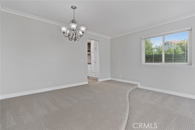 The dining room leads into the beautiful remodeled kitchen!