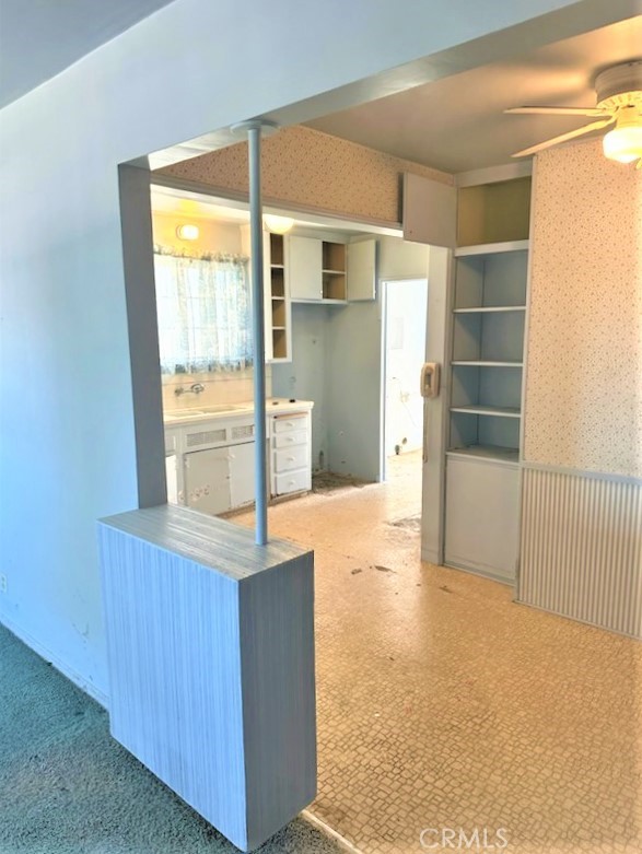 The Kitchen could be Opened to the Living Room