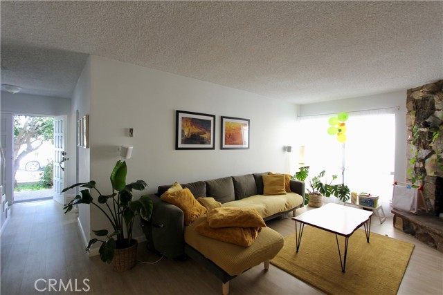 Unit A - Family room - Living room is to the right of the front door.