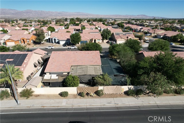 Aerial View, Back side of Home