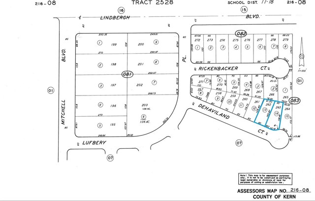 Detail Gallery Image 4 of 4 For 0 Dehaviland Ct, California City,  CA 93505 - – Beds | – Baths