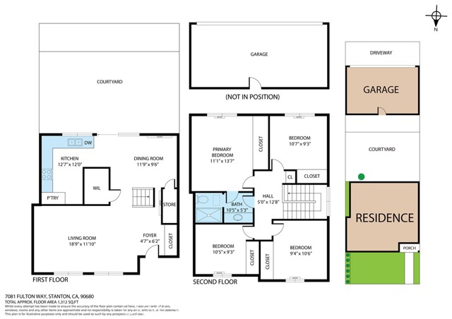 Detail Gallery Image 54 of 54 For 7081 Fulton Way, Stanton,  CA 90680 - 4 Beds | 2 Baths