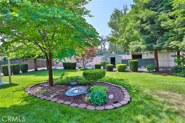 Of course, if you prefer more yard space, looks like there is about 20 feet between the back grass area and the fence.