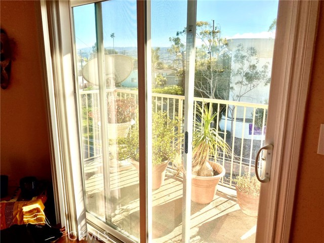 Master Bedroom Balcony View.