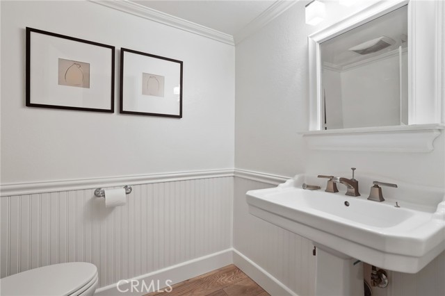 Powder bathroom downstairs