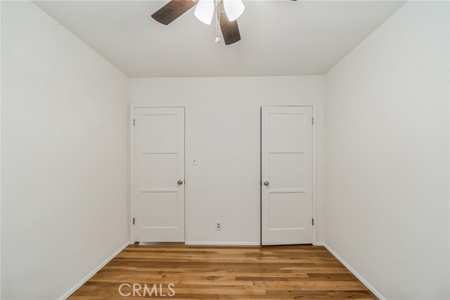 Third bedroom entrance and closet