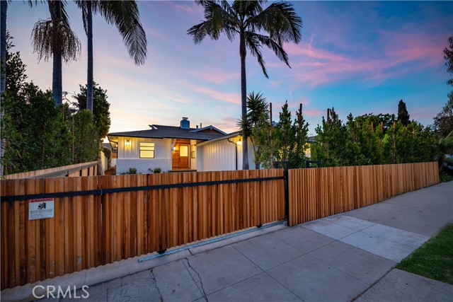 Welcome to this remodeled Venice oasis, truly unique home with an automatic gate for total privacy and beauty. This elegant 4 bedroom 3 bath home offers chic indoor-outdoor living at its best. The house is well appointed with 2 primary bedrooms. The kitchen features all Jenn Air appliances, quartz counter tops, and European white oak floors. The large bi-fold doors open to a large deck featuring a sunk in spa, fire pit, synthetic turf area and plenty of room for entertaining. It is located in the highly sought after Venice-Penmar neighborhood, close to beautiful beaches, Whole Foods, Abbot Kinney with all its restaurants and retail stores, and the Penmar golf course.