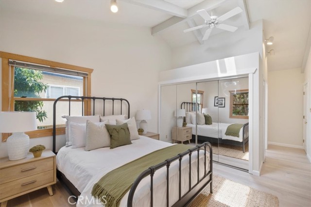 Primary Bedroom with Vaulted Ceilings