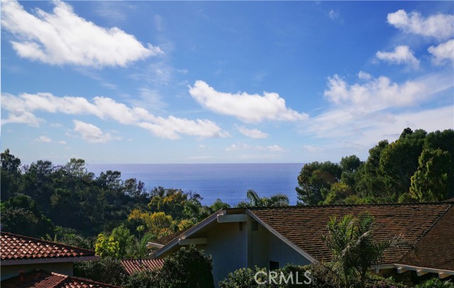 Ocean views from upstairs balcony