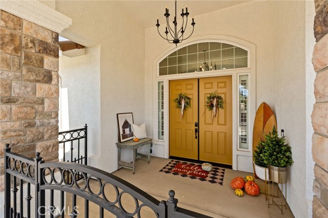 Peaceful courtyard area