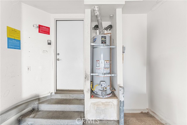 Garage / New Water Heater