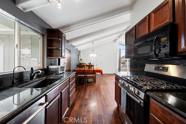 Kitchen with adjoining dining area