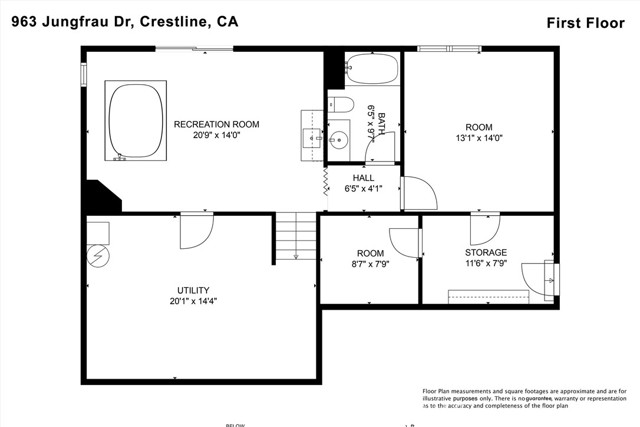 Detail Gallery Image 53 of 53 For 963 Jungfrau Dr, Crestline,  CA 92325 - 3 Beds | 3/1 Baths