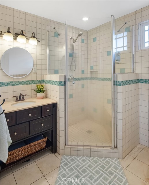 Primary bathroom in the main house
