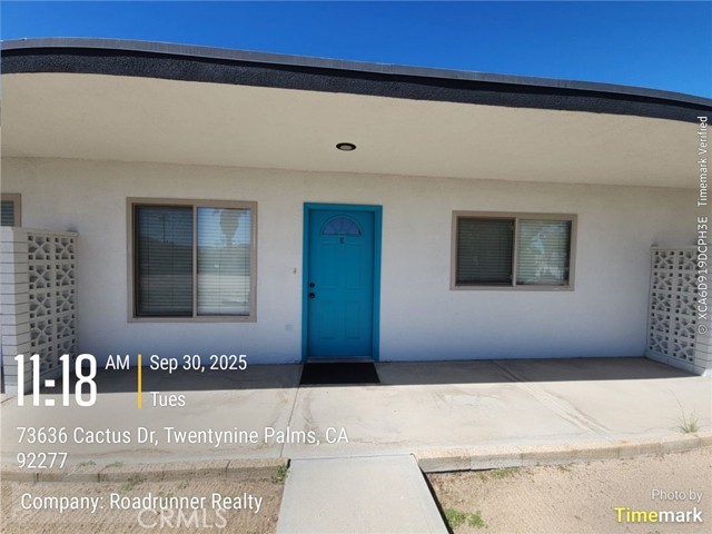 Detail Gallery Image 2 of 8 For 73636 Cactus #E,  Twentynine Palms,  CA 92277 - 1 Beds | 1 Baths