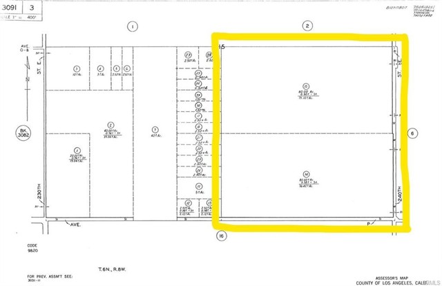 Detail Gallery Image 2 of 2 For 0 Corner of 240th St E and Avenue P, Palmdale,  CA 93591 - – Beds | – Baths