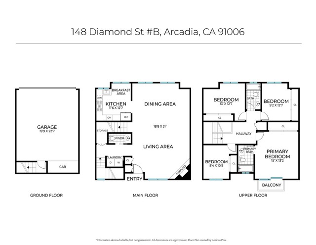 Detail Gallery Image 36 of 36 For 148 Diamond St #B,  Arcadia,  CA 91006 - 4 Beds | 2/1 Baths