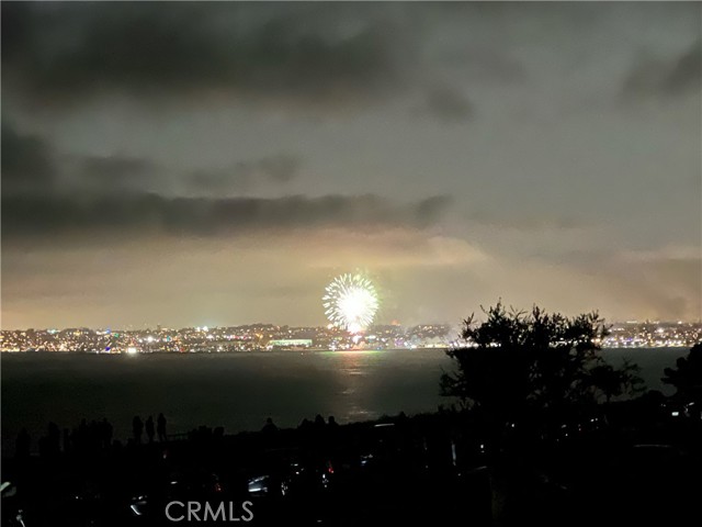 Fireworks view from the home