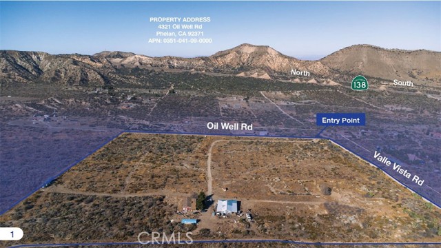 Details for 4321 Oil Well Road, Phelan, CA 92371