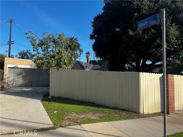 Backside of the home, backs into the back street.