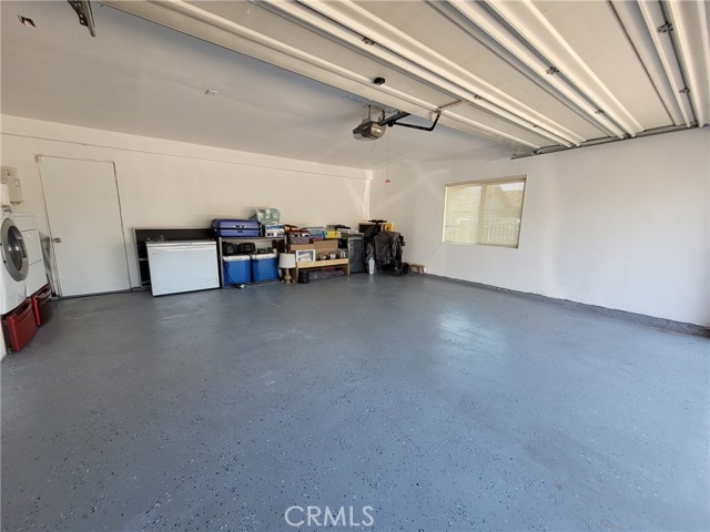 Epoxy flooring two car garage