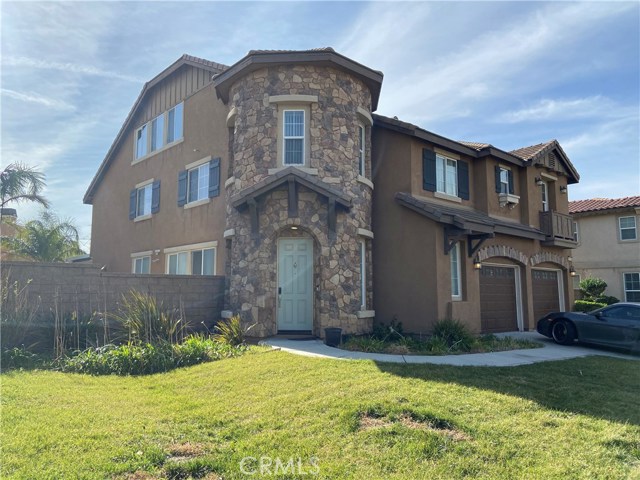 15655 Portenza Drive Fontana, California LUXURIOUS EXECUTIVE HOME !! 3 -Story Home In Gated Community . This Home is in Prestigious Shady Trails Development Of North Fontana With View of the Mountains!!
This Precious Home Has A LOTS of UPGRADES ,This 4,108 SQ FT on A 7,293 LOT, Home has 4 Bedrooms,3 Bathrooms, extra Entertainment room on 3 floor, Dining Room, Office, Remodel Kitchen with Granite ,Counter Tops ,Maple Cabinets ,& Stainless Steel Appliances with Dual Ovens.
BEAUTIFUL " STRESSED WOOD"
Hardwood Flooring and A Beautiful Design on the wall by the chimney area.
This Home has front and back yard with a build-in BBQ island and Much More .