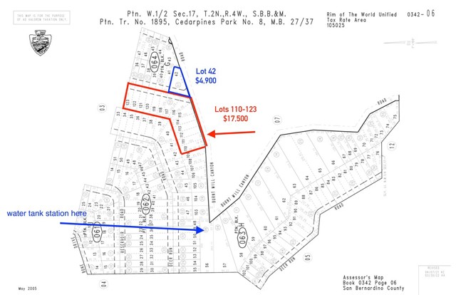 Detail Gallery Image 13 of 13 For 110 Lots 110-123 Burnt Mill Canyon Rd, Cedarpines Park,  CA 92322 - – Beds | – Baths