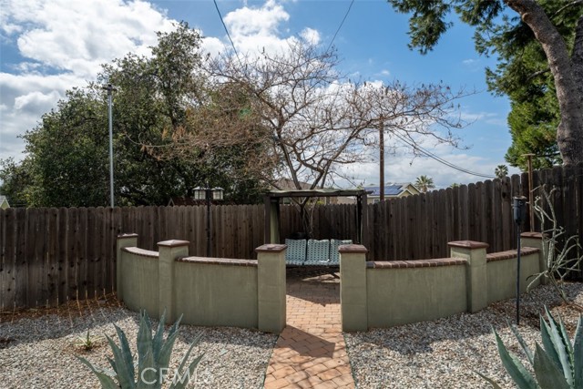 Desert retreat sitting area