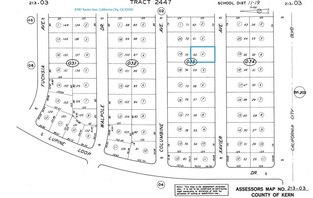 Detail Gallery Image 8 of 11 For 8787 Xavier Ave, California City,  CA 93505 - – Beds | – Baths