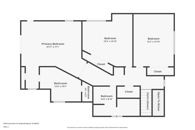 2nd Floor - Floor Plan