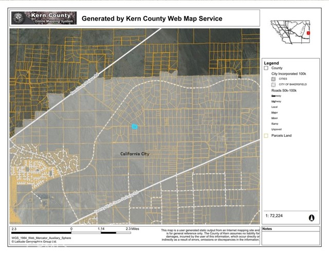 Detail Gallery Image 2 of 4 For 0 Point Ave, California City,  CA 93505 - – Beds | – Baths